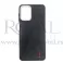 Futrola LEATHER TEXTIL za Xiaomi Redmi 10 / Redmi 10 Prime crna