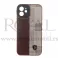 Futrola LEATHER PEPITO za iPhone 12 (6.1) tamno braon