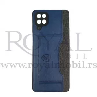 Futrola LEATHER TEXTIL sa dzepicem za Xiaomi Redmi 9 teget