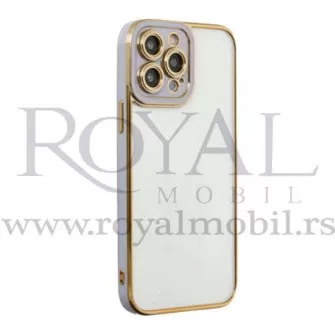 Futrola GOLD CAMERA za iPhone 13 Pro Max (6.7) lila