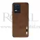 Futrola LOOP LEATHER za Xiaomi Redmi Note 11 Pro / Redmi Note 11 Pro Plus / Poco X4 NFC braon