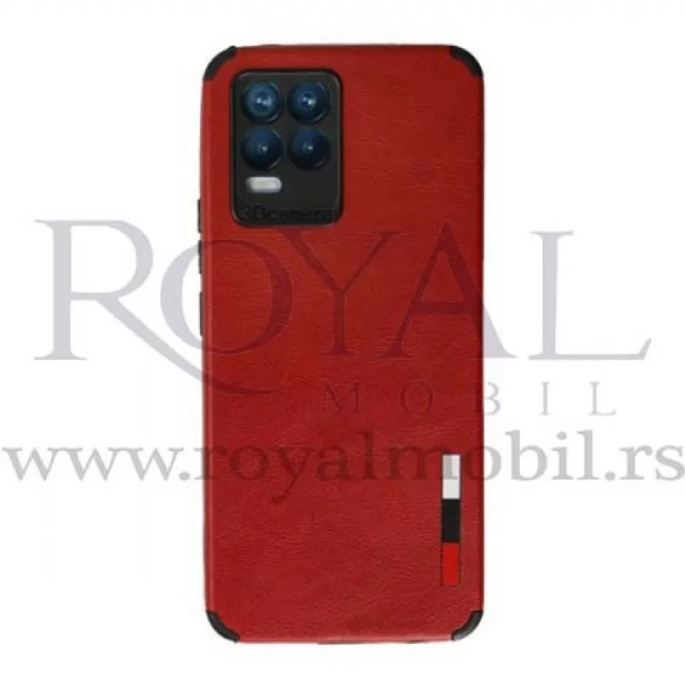 Futrola LOOP LEATHER za Realme 8 Pro crvena