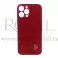 Futrola LEATHER COLOR za iPhone 13 (6.1) crvena