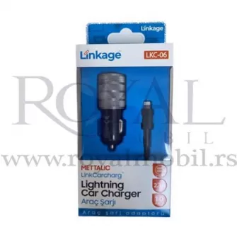 Auto punjac Linkage LKC-06 Lightning 2.1A crni