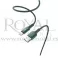 USB kabal ACL charging & data ACK-74 Type-C 3.1A 100cm zelena