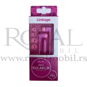Slusalice LINKAGE "KULAKLIK"  LKL-04 roze