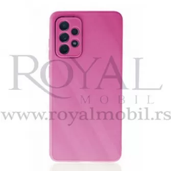 Futrola GLASS CASE za Samsung A225 Galaxy A22 4G / M22/ M32 roze
