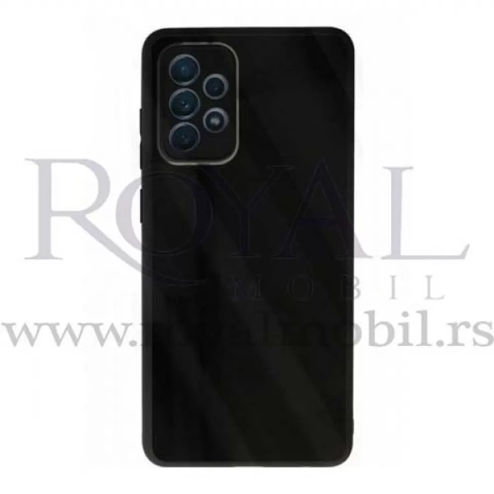 Futrola GLASS CASE za Samsung A736 Galaxy A73 5G crna