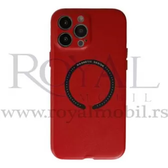 Futrola MAGNETIC DESIGN za Samsung A125 Galaxy A12 crvena
