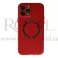 Futrola MAGNETIC DESIGN za Samsung A125 Galaxy A12 crvena