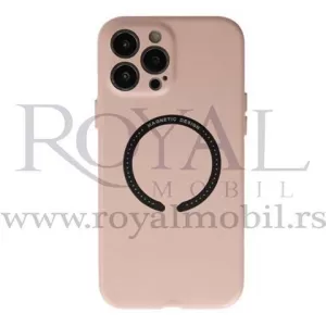 Futrola MAGNETIC DESIGN za iPhone 13 Pro (6.1) roze
