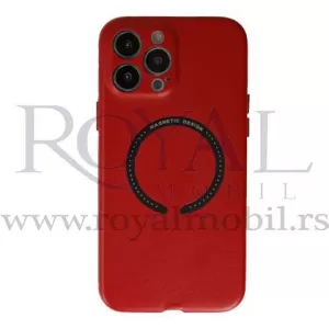 Futrola MAGNETIC DESIGN za Xiaomi Redmi 10C crvena