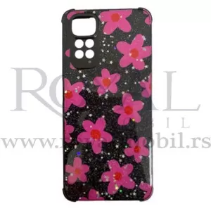 Futrola GLOSSY FLOWERS za Xiaomi redmi 10C