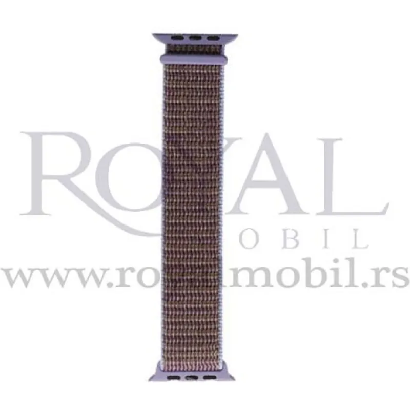 Narukvica za sat TEXTIL 42/44/45mm lila