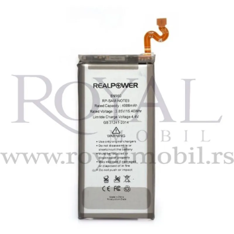 Baterija REALPOWER za Samsung N960 Galaxy Note 9 BN965