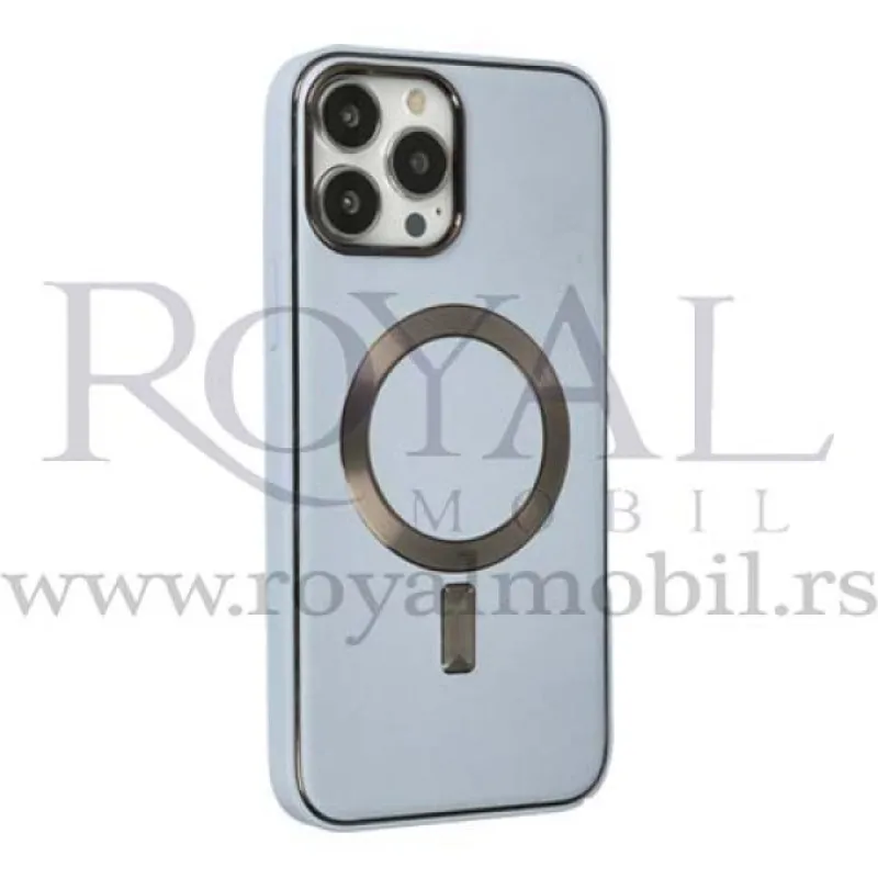 Futrola MAGSAFE HARD za iPhone 14 Plus (6.7) svetlo plava