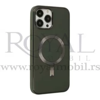 Futrola MAGSAFE HARD za iPhone 14 Plus (6.7) maslinasto zelena