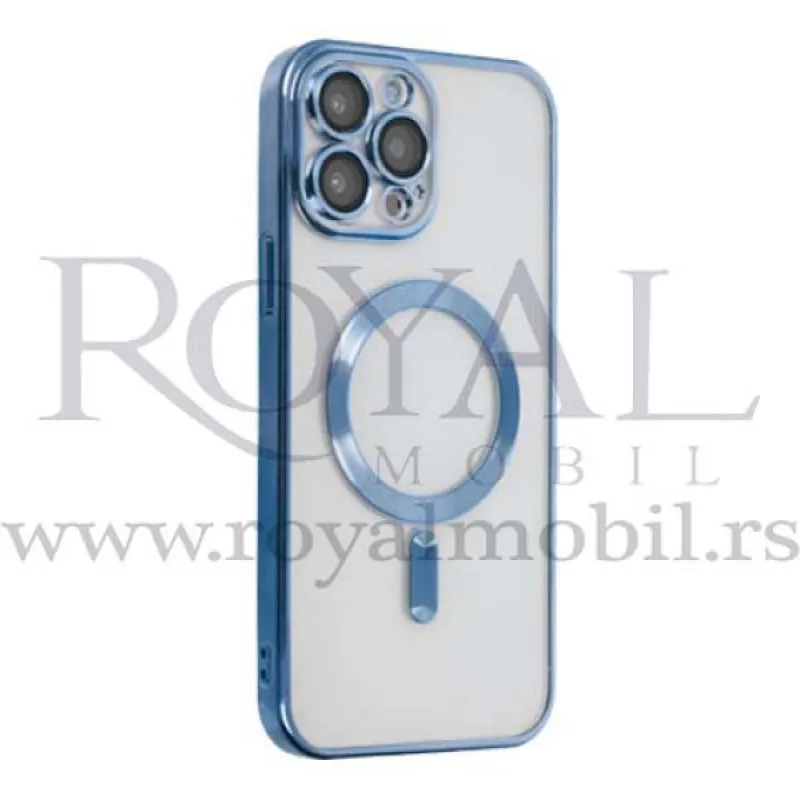 Futrola MAGSAFE METALIC za iPhone 14 (6.1) plava
