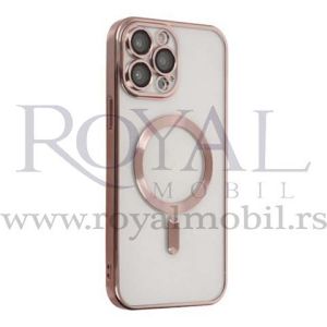 Futrola MAGSAFE METALIC za iPhone 14 Plus (6.7) roze