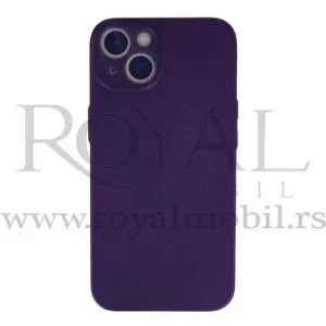 Silikonska futrola ultra tanka NEW za iPhone 14 Plus (6.7) ljubicasta