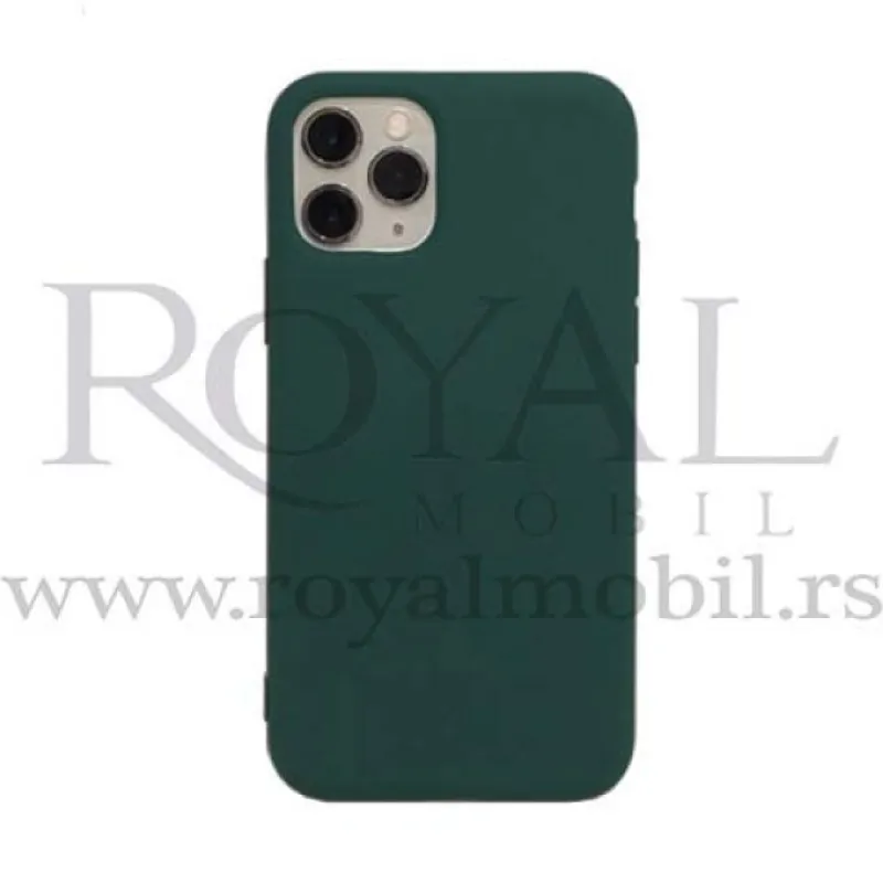 Silikonska futrola SOFT X-Cell za Huawei Nova Y70 maslinasto zelena