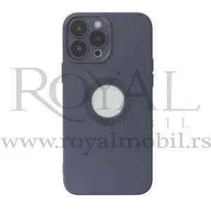 Futrola COLOR CIRCLE za iPhone 14 Pro (6.1) sivo-plava