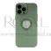 Futrola COLOR CIRCLE za iPhone 14 Pro (6.1) tamno zelena