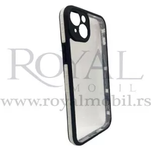 Futrola HONG za iPhone 14 Pro (6.1) crna sa belim