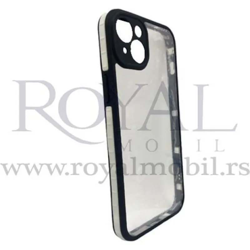 Futrola HONG za iPhone 14 Pro (6.1) crna sa belim