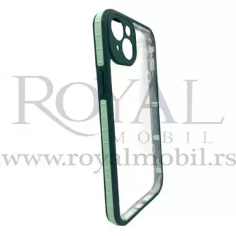 Futrola HONG za iPhone 14 Pro Max (6.7) maslinasto zelena sa mint