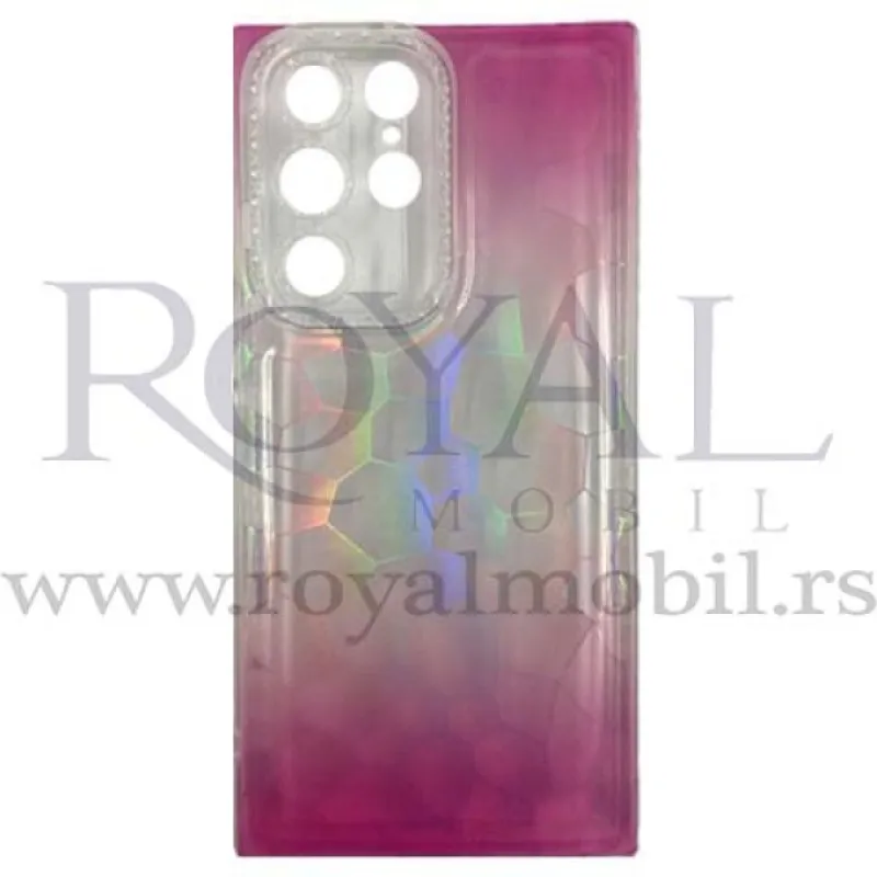 Futrola PRIZMA KRISTAL za Samsung S908 Galaxy S22 Ultra roze