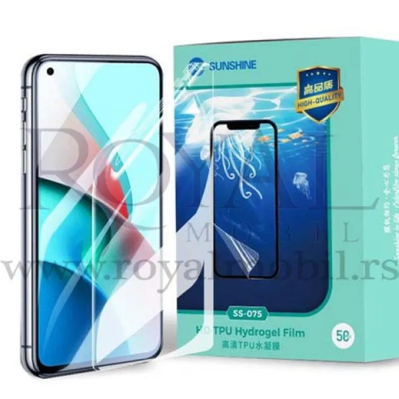 Univerzalna folija za secenje HIDROGEL SS-075 4K HD CLEAR (50kom)