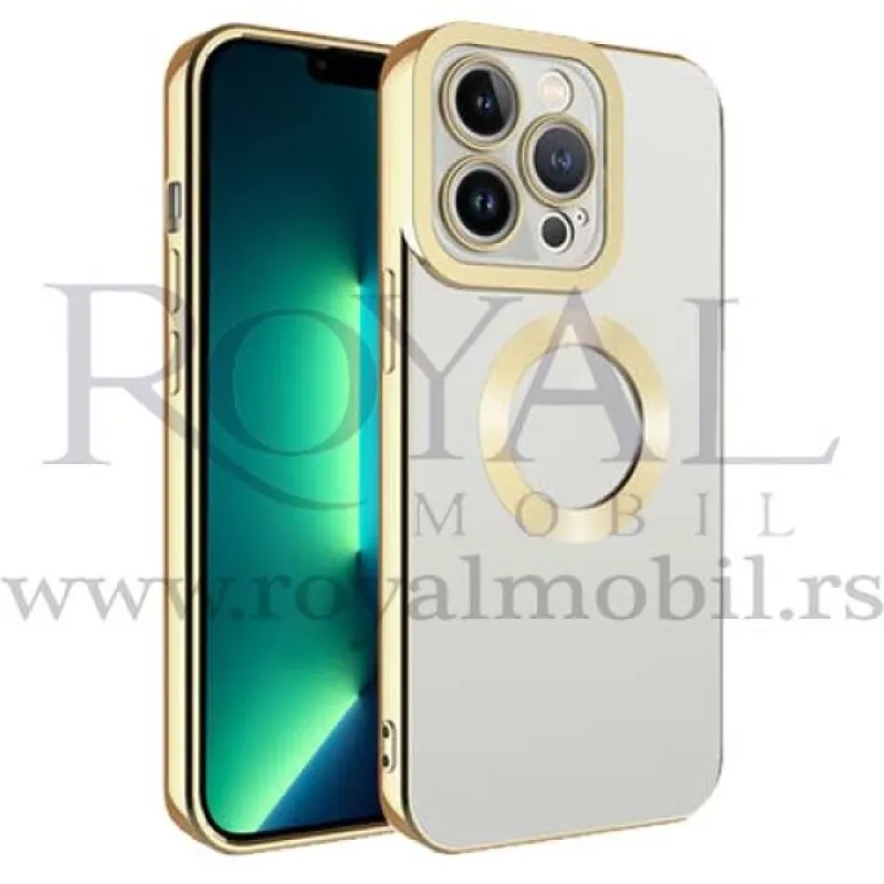 Futrola CIRCLE METALIK za iPhone 14 (6.1) zlatna