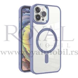 Futrola PVC WIFI MAGSAFE za iPhone 14 Plus (6.7) lila