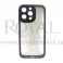 Futrola CLEAR CAMERA SHINE za iPhone 13 Pro Max (6.7) crna