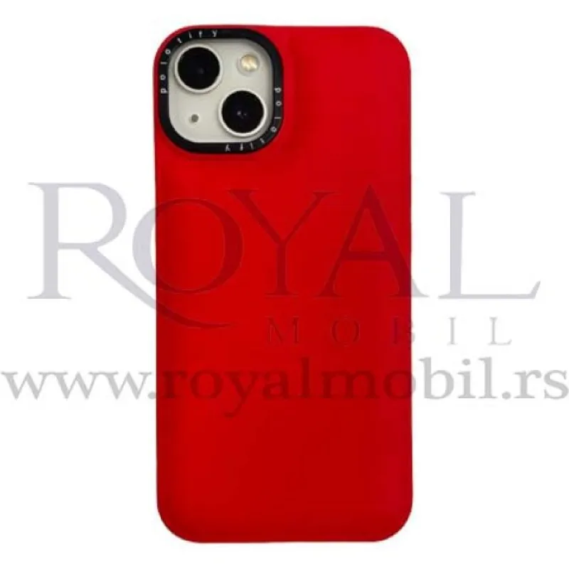 Futrola PEX SILIKON za iPhone 14 Plus (6.7) crvena