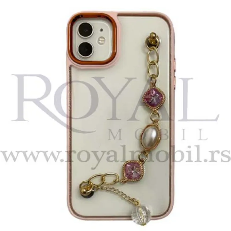 Futrola BAMPER CHAIN za Xiaomi Redmi 9C roze