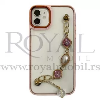 Futrola BAMPER CHAIN za iPhone 13 (6.1) roze