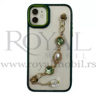 Futrola BAMPER CHAIN za iPhone 13 Pro Max (6.7) zelena