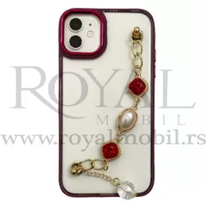 Futrola BAMPER CHAIN za iPhone 14 (6.1) bordo