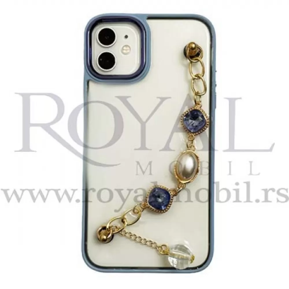 Futrola BAMPER CHAIN za iPhone 14 Plus (6.7) plava