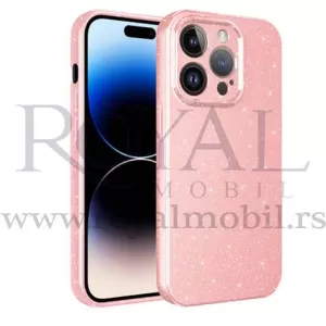 Futrola SILIKON SA SLJOKICAMA za iPhone 14 Plus (6.7) roze