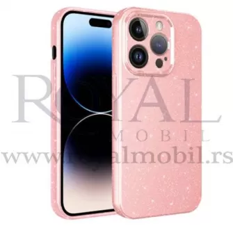 Futrola SILIKON SA SLJOKICAMA za iPhone 14 Plus (6.7) roze