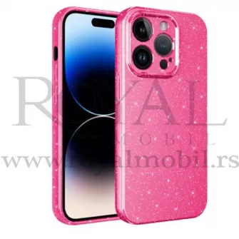 Futrola SILIKON SA SLJOKICAMA za iPhone 14 Plus (6.7) pink