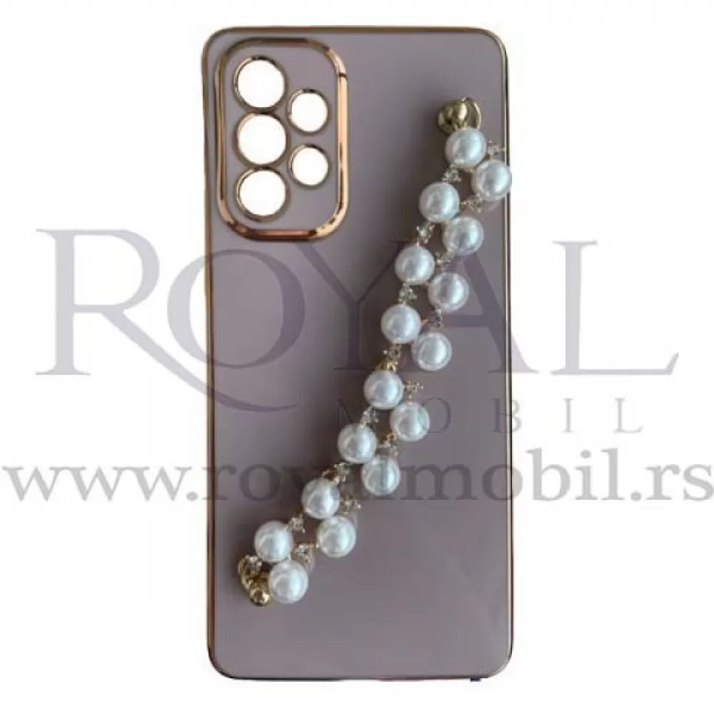 Futrola BISER CHAIN za Samsung A736 Galaxy A73 5G ljubicasta