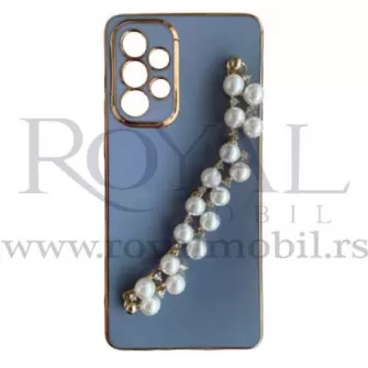 Futrola BISER CHAIN za Samsung A736 Galaxy A73 5G plava