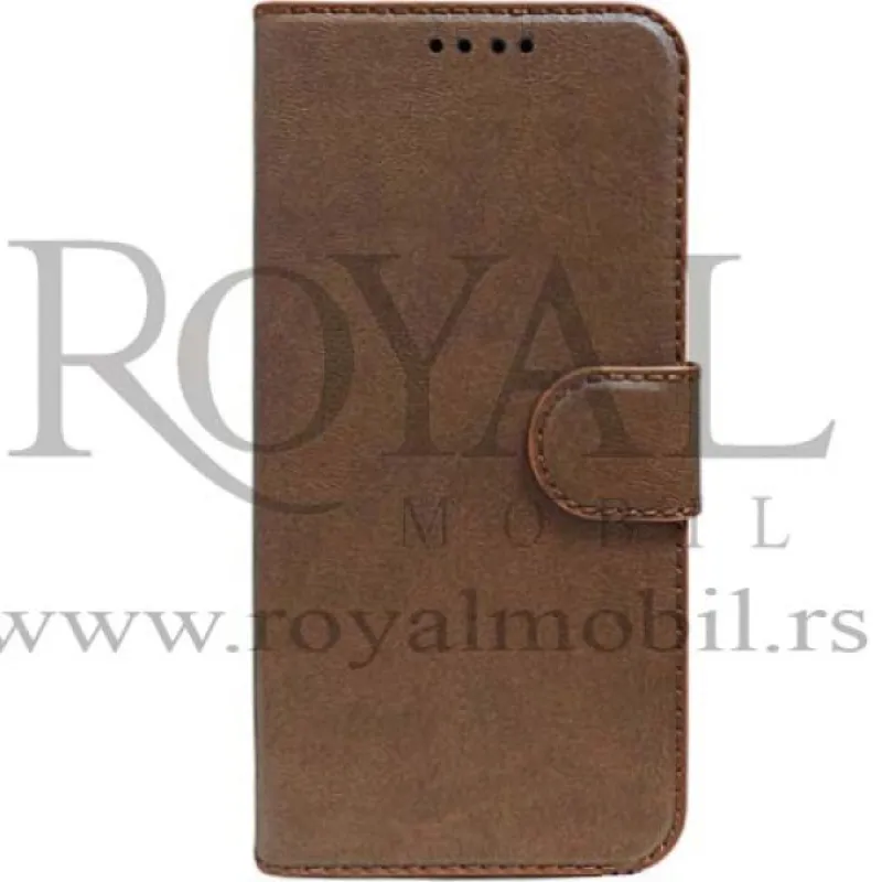 Futrola ROYAL FLIP za Xiaomi Redmi Note 11 Pro braon