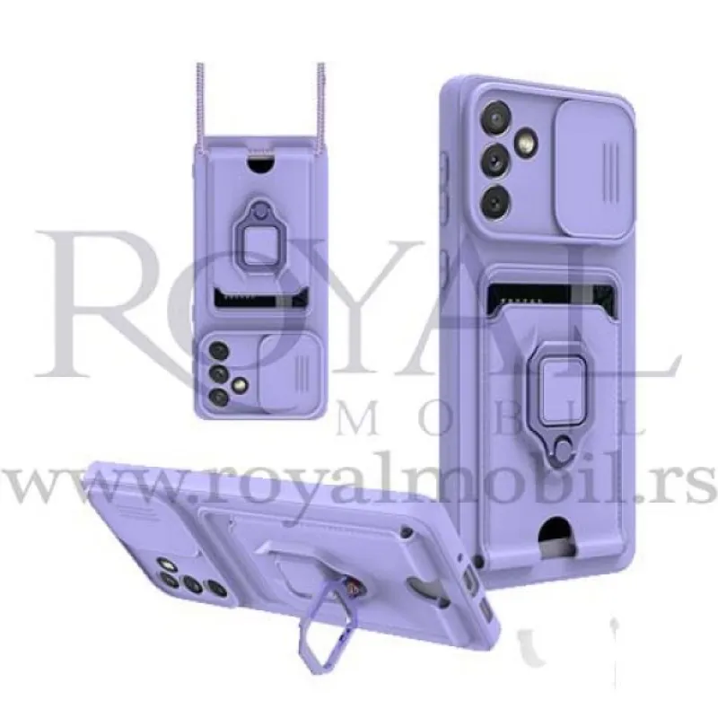 Futrola ZUMA PROTECT sa pertlom za Samsung S916 Galaxy S23 Plus lila