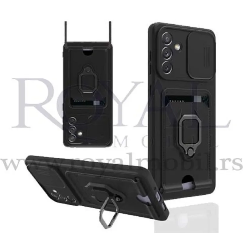Futrola ZUMA PROTECT sa pertlom za Samsung S918 Galaxy S23 Ultra crna