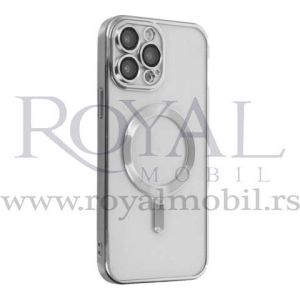 Futrola MAGSAFE METALIC za iPhone 13 Pro (6.1) srebrna